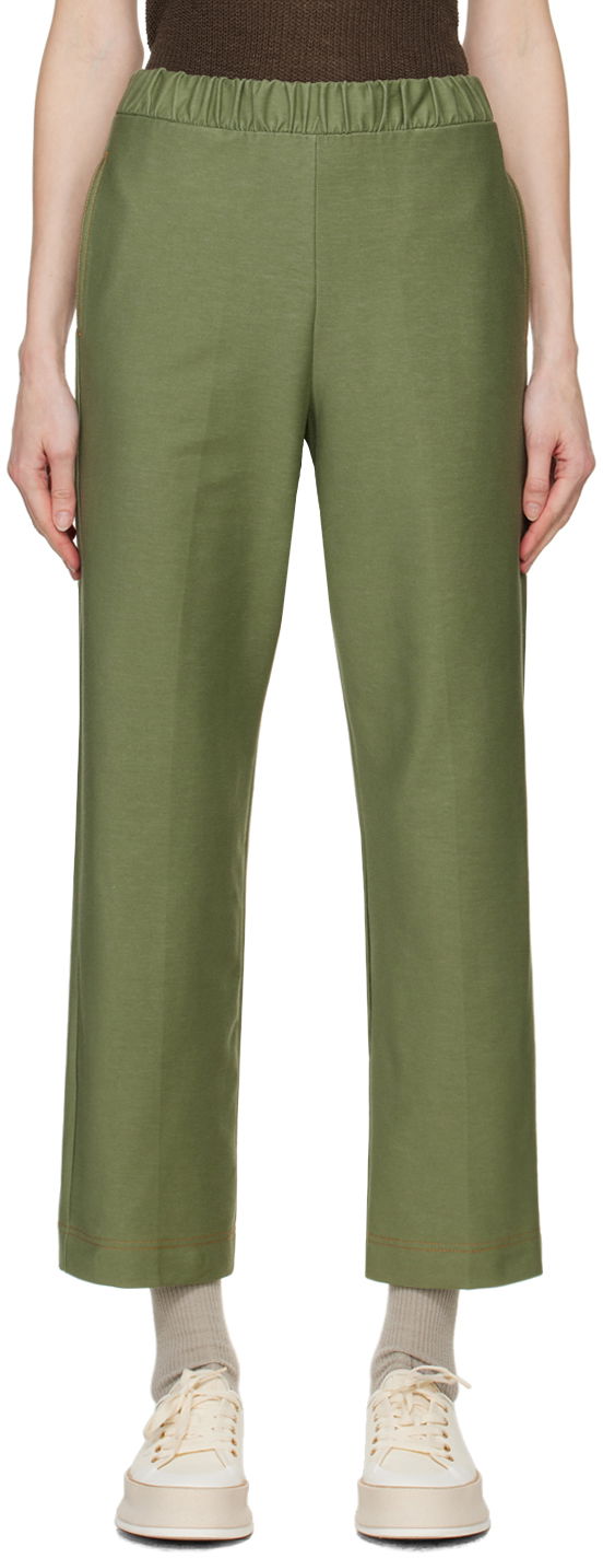 Панталони Max Mara Max Mara Leisure Ballata Trousers Зелено | 2416781108600