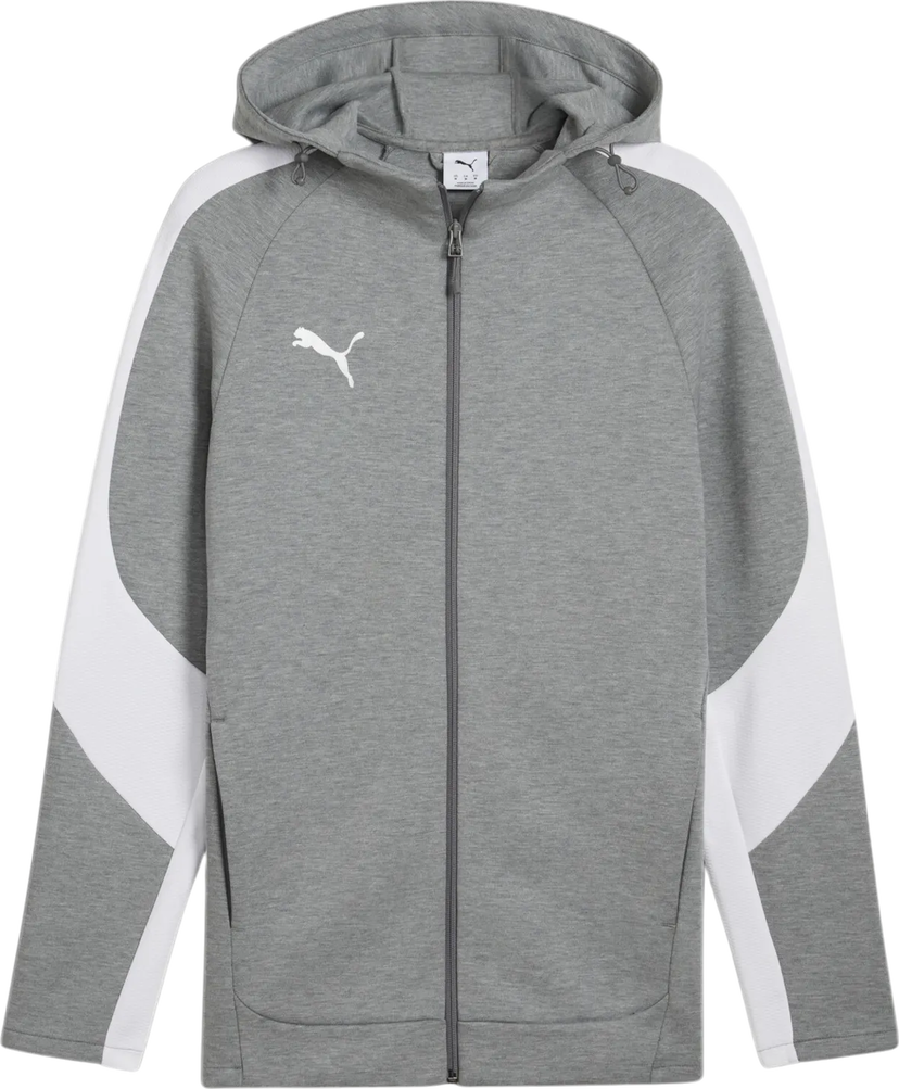 Суитчър Puma Puma teamEVOSTRIPE Hooded Jacket Сиво | 659947-33