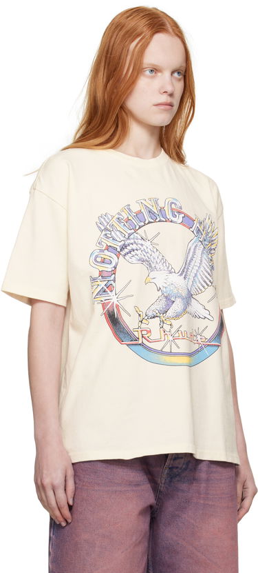 Тениска Rhude Rhude 'Notting Hill' Graphic Eagle T-Shirt Бежово | RHPF25TT13012, 1