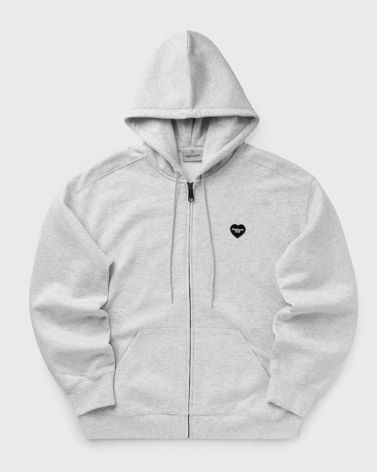 Суитчър Carhartt WIP Heart II Hartt Zip-Up Hoodie Сиво | I035176-482.XX, 0