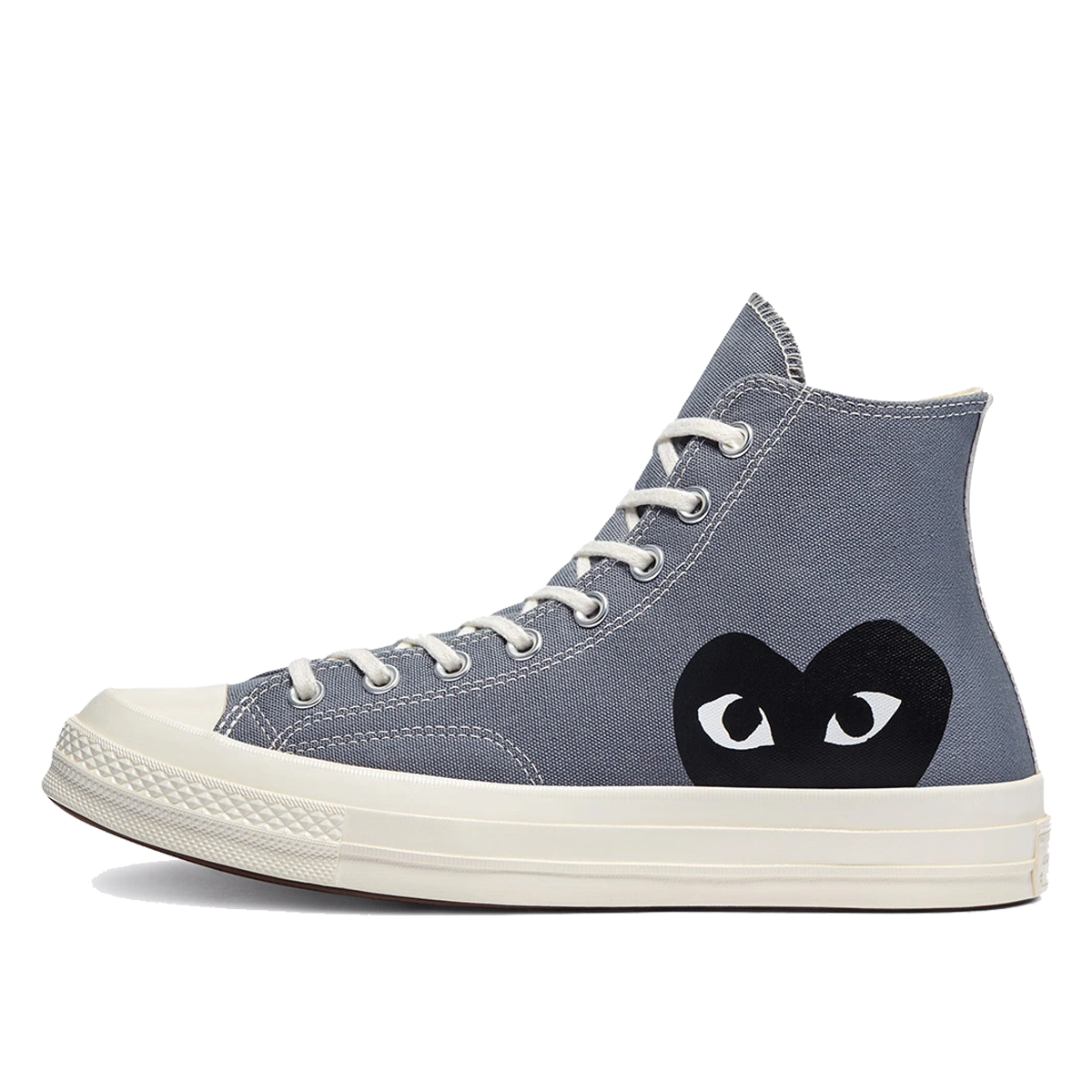 Кецове и обувки Converse Comme des Garçons PLAY x Chuck 70 "Grey Steel" Сиво | 171847C, 1