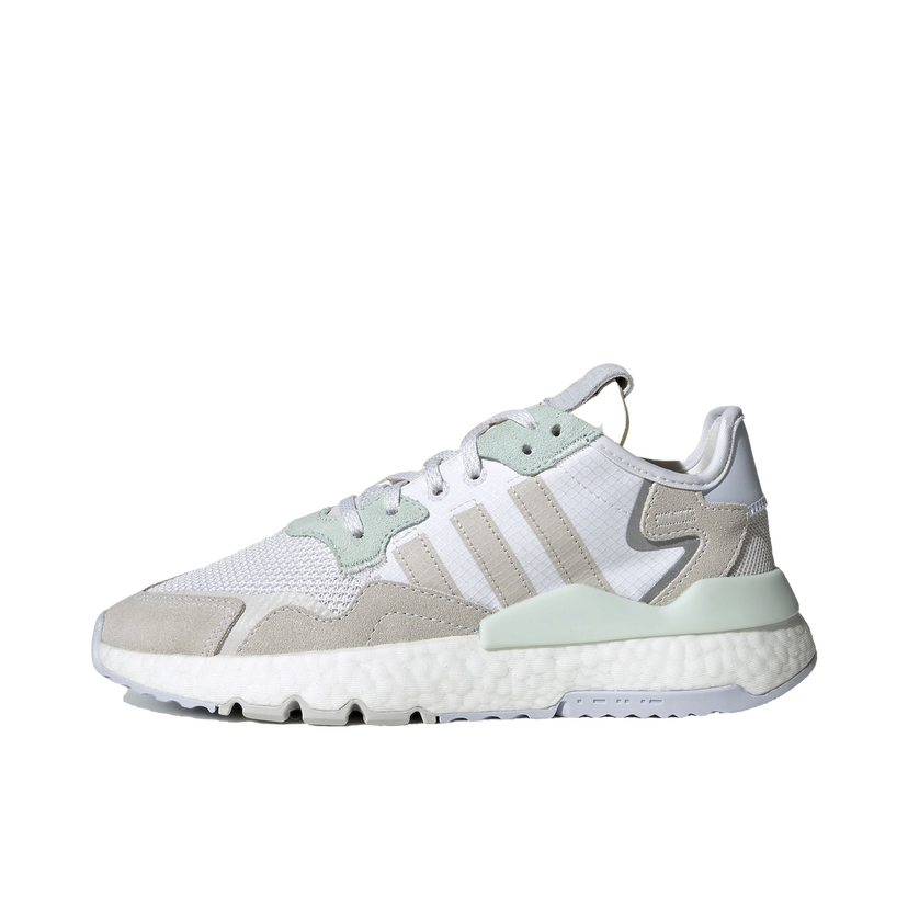 Кецове и обувки adidas Originals Nite Jogger Cloud White Ice Mint W Бяло | EG9197
