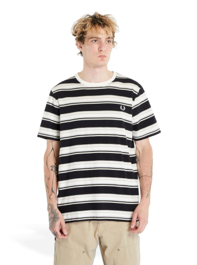 Тениска Fred Perry Stripe Черно | M6557 102