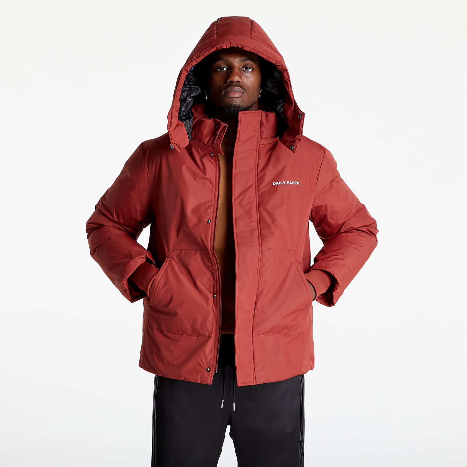 Пухо яке DAILY PAPER Nuraz Puffer Jacket Червено | 2221193, 0