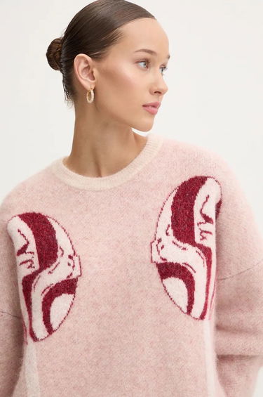 Пуловер Fiorucci Fiorucci Warm Knitted Sweater Розово | U01FMKSW255KN11MU01, 4