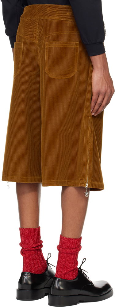 Къси панталони Chopova Lowena Chopova Lowena Biggity Corduroy Shorts Кафяво | 4095, 2