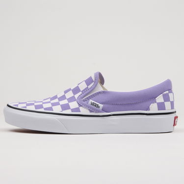 Кецове и обувки Vans Classic Slip-On Checkerboard Лилаво | VN0A38F7VLX, 1