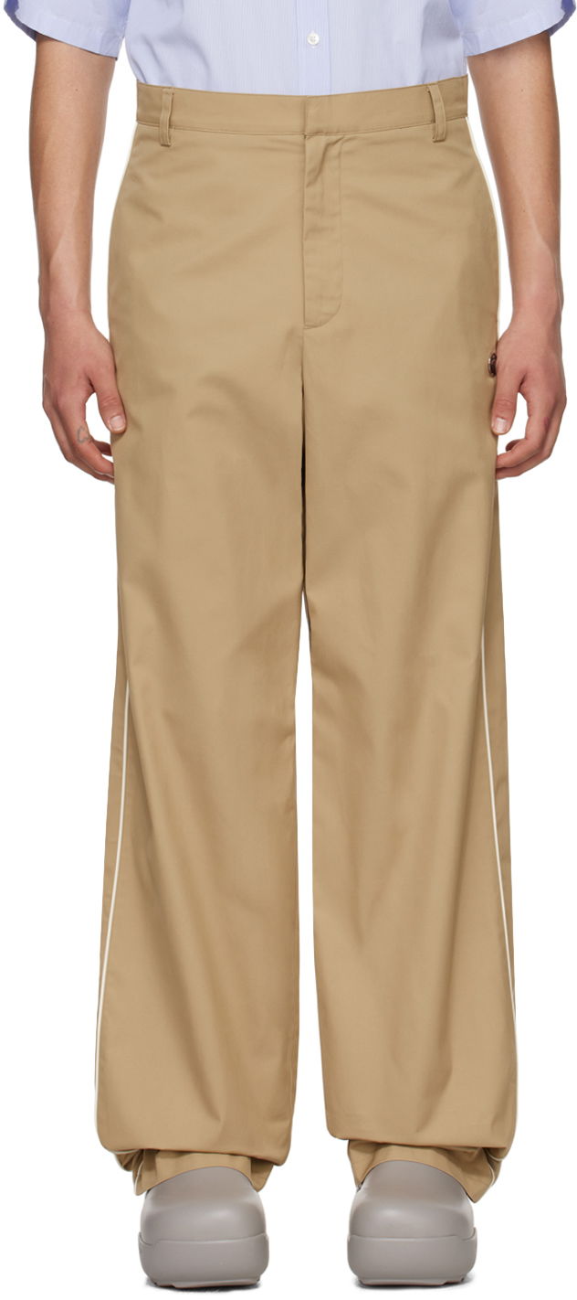 Панталони Ambush Sponge Trousers Бежово | BMCA001S24FAB0016200