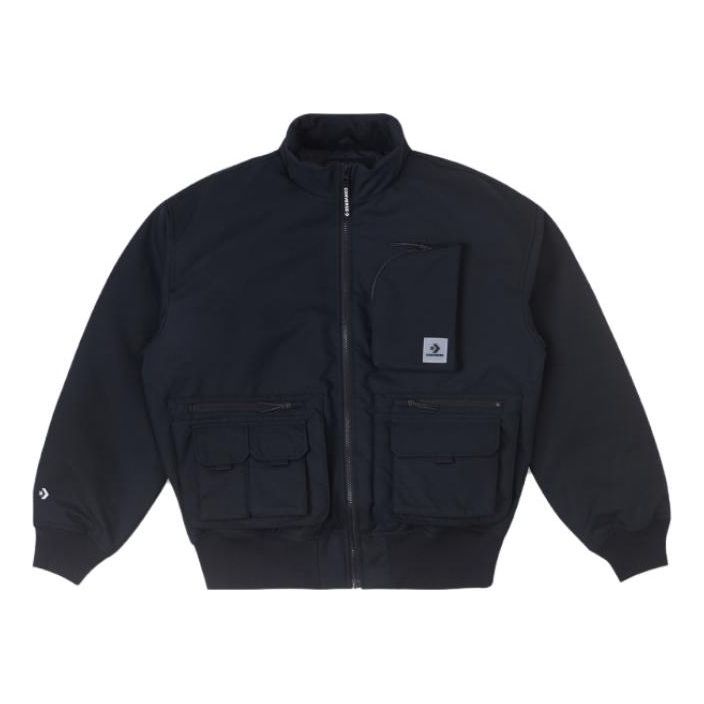Яке бомбър Converse Short Bomber Jacket Черно | 10025251-A03