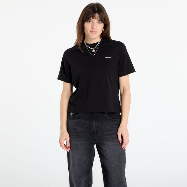 Queens Essential T-Shirt With Contrast Print 3-Pack