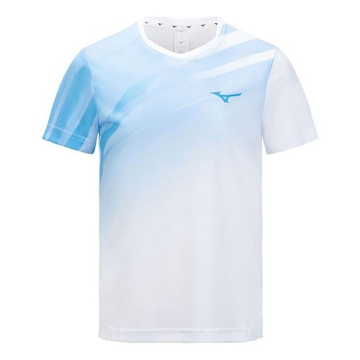 Тениска Mizuno Sportswear Logo T-shirt Синьо | 73CA34Z1, 0
