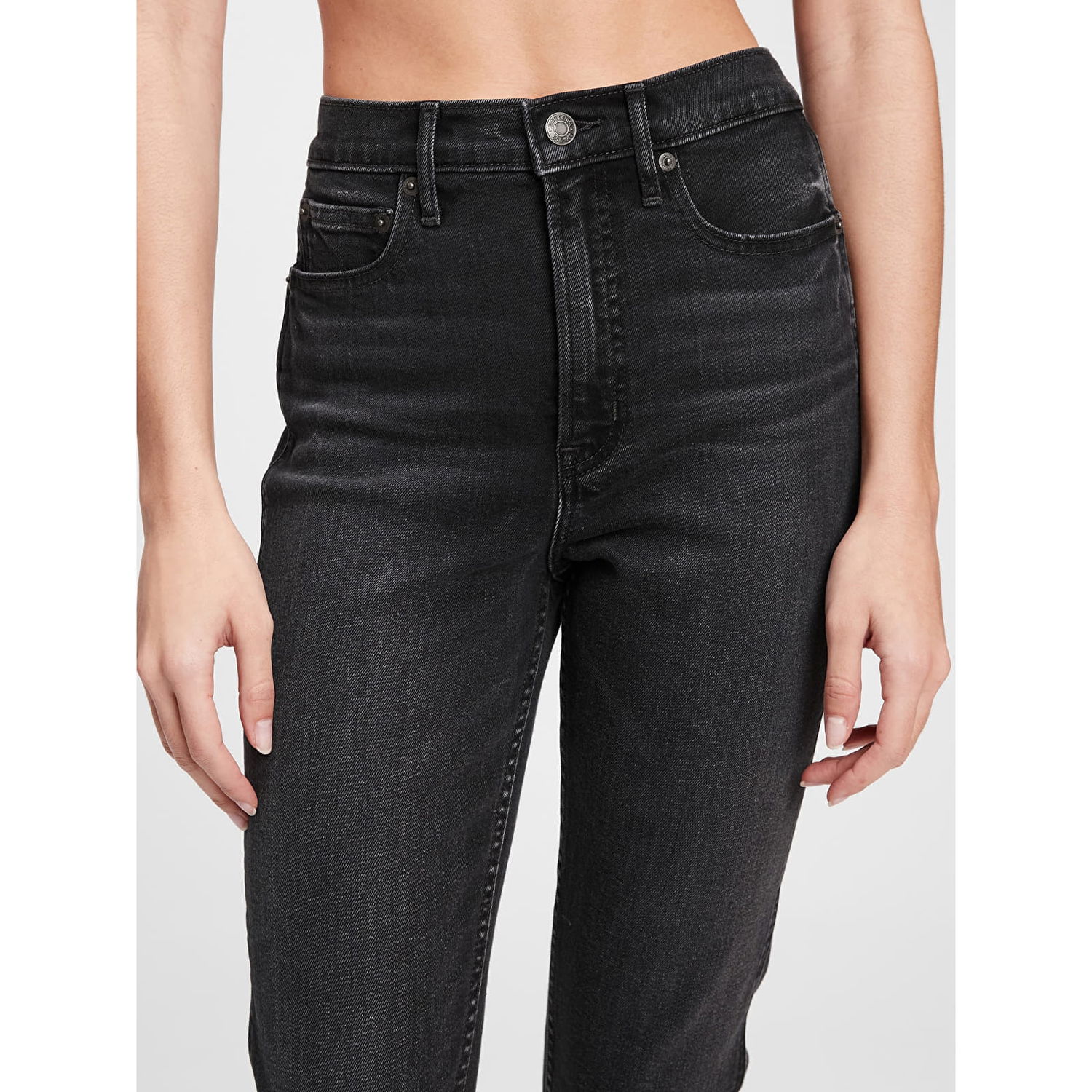 Дънки GAP Denim Pants Vintage Slim - High Rise Washed Black Черно | 660492-00, 1