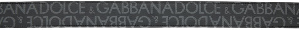Колани Dolce & Gabbana Black Logo Belt Черно | BC4644AJ705, 1