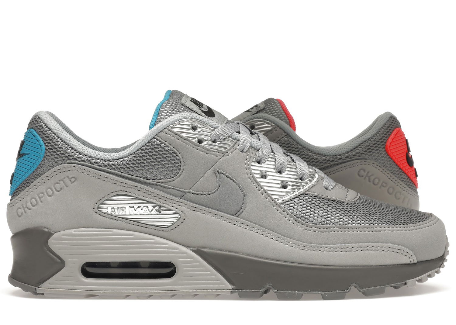 Кецове и обувки Nike Air Max 90 "Moscow" Сиво | DC4466-001, 0