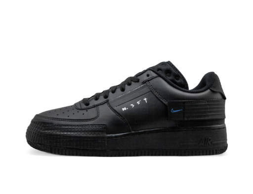 Кецове и обувки Nike Air Force 1 Type "Black Photo Blue" Черно | AT7859-001