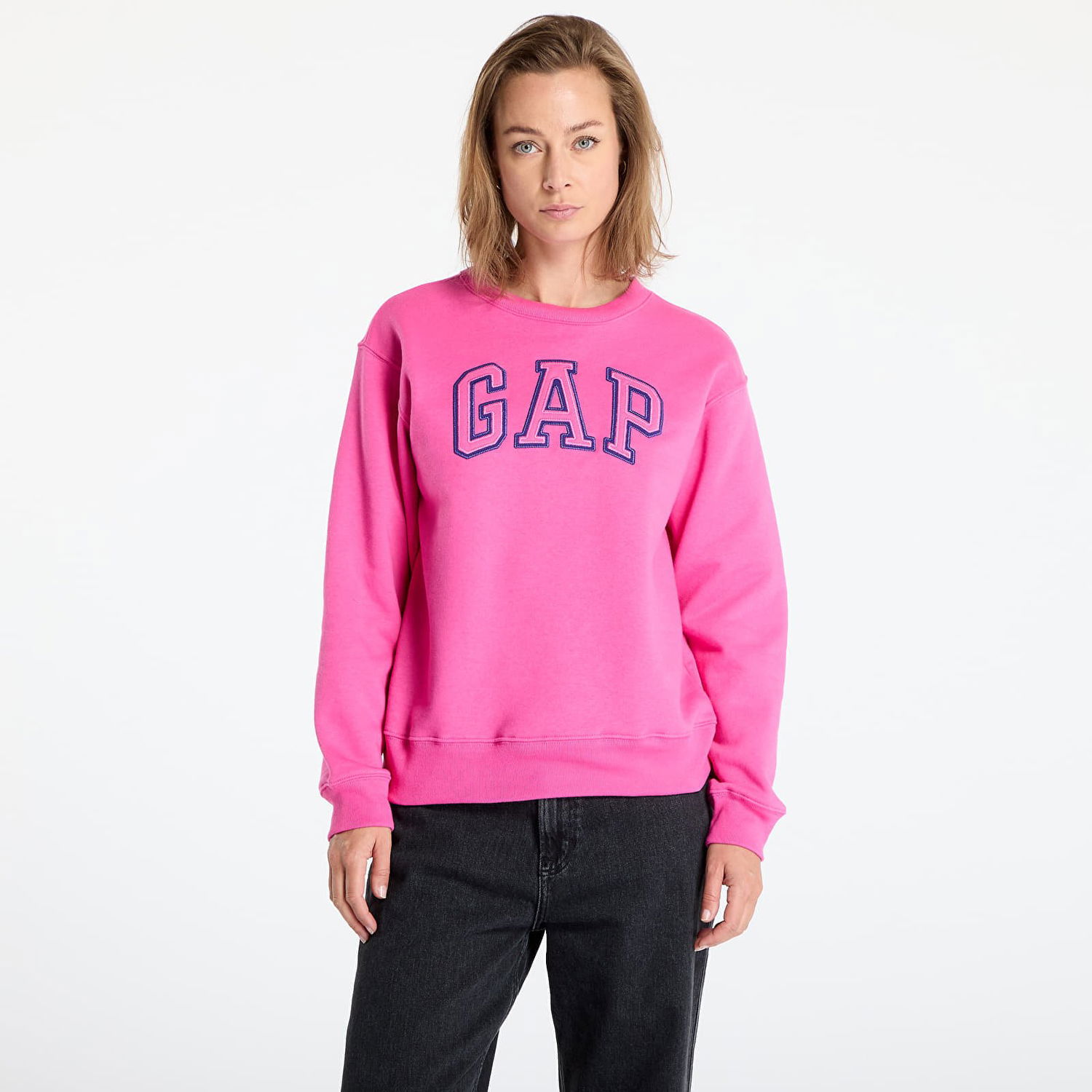 Суитчър GAP Heritage Logo Sweatshirt Розово | 782487-00, 0