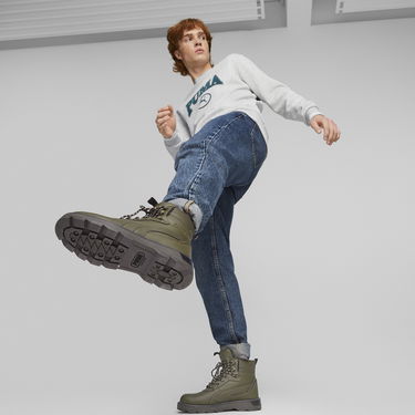 Кецове и обувки Puma Desierto v3 Boots Зелено | 392626_02, 2