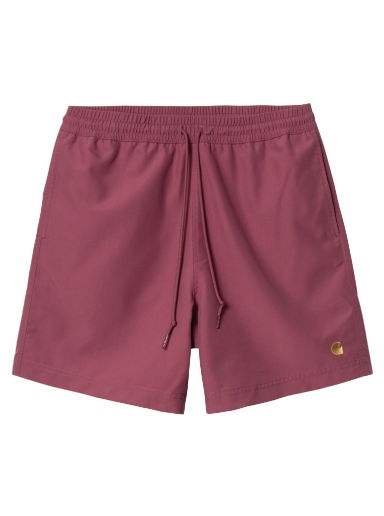 Бански Carhartt WIP Chase Swim Trunk "Punch / Gold" Бургунди | I026235_1OF_XX