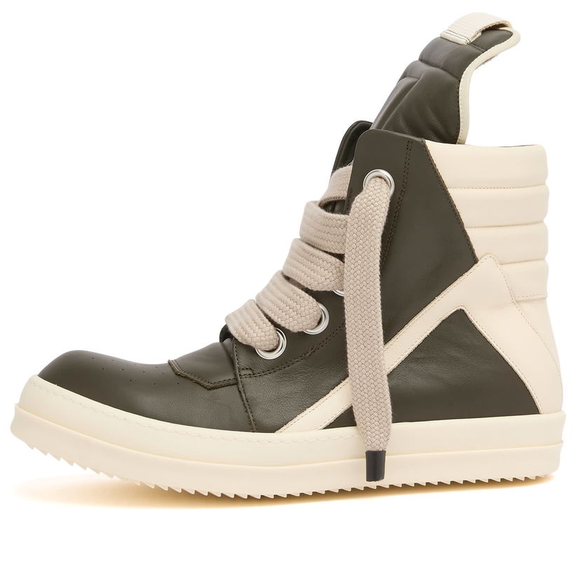 Кецове и обувки Rick Owens Rick Owens Geobasket, Size EU 40 Зелено | RU02E1898-LCOW2-2511