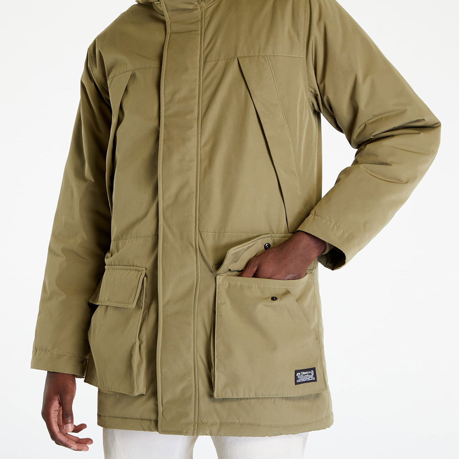 Парка Levi's Prescott Thermore® Long Parka Зелено | A3202-0001, 1