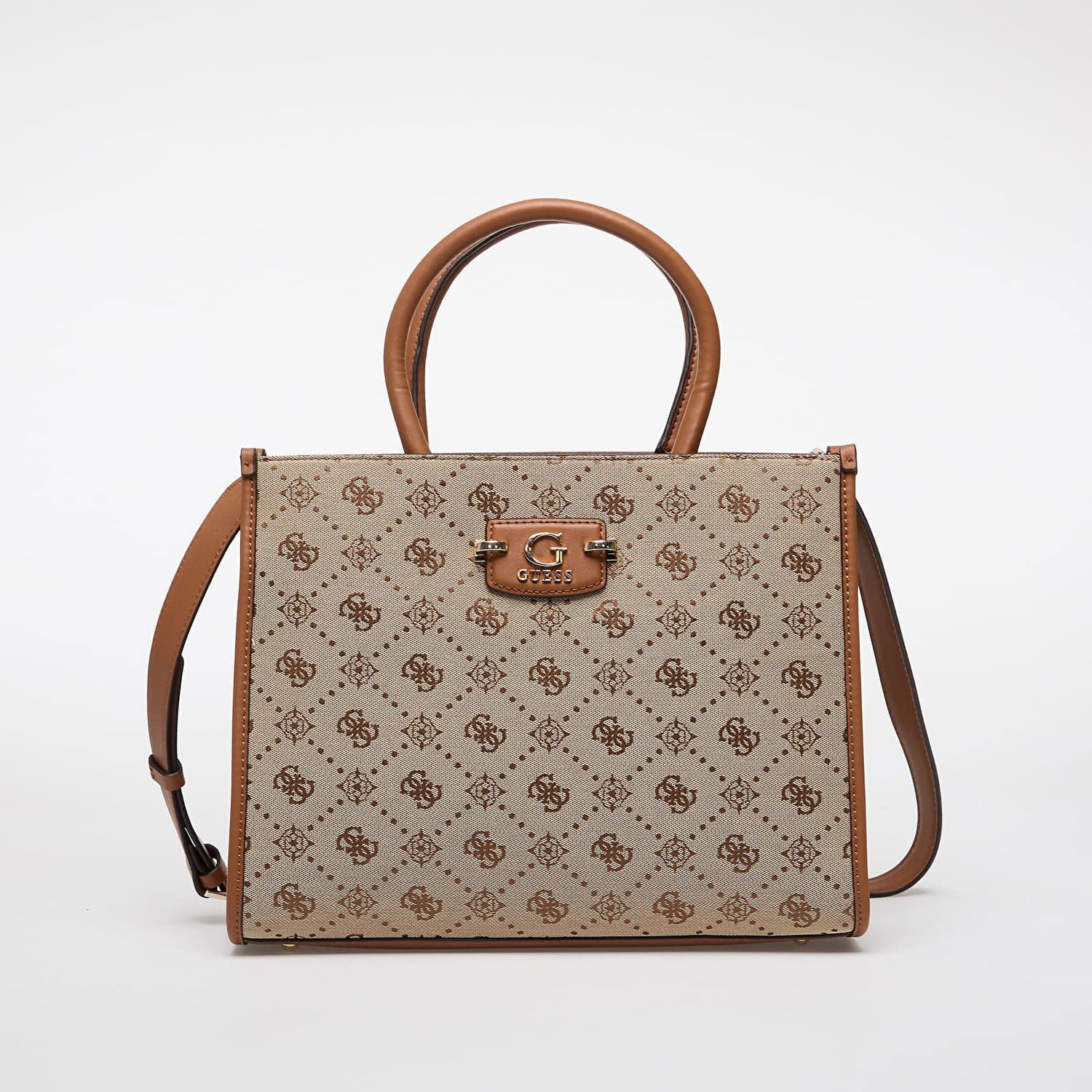Голяма пазарска чанта GUESS Neda 2 Comp Signature Logo Tote Многоцветен | HWJP9654220-LTL, 0