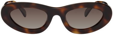 Слънчеви очила Anine Bing ANINE BING Roma Oval Sunglasses Кафяво | A-12-10090-TTI3, 0