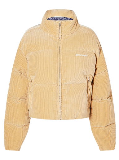 Corduroy Cropped Down Jacket