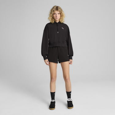 Суитчър Puma WARDROBE ESS Relaxed Cropped Hoodie Черно | 629746_01, 5