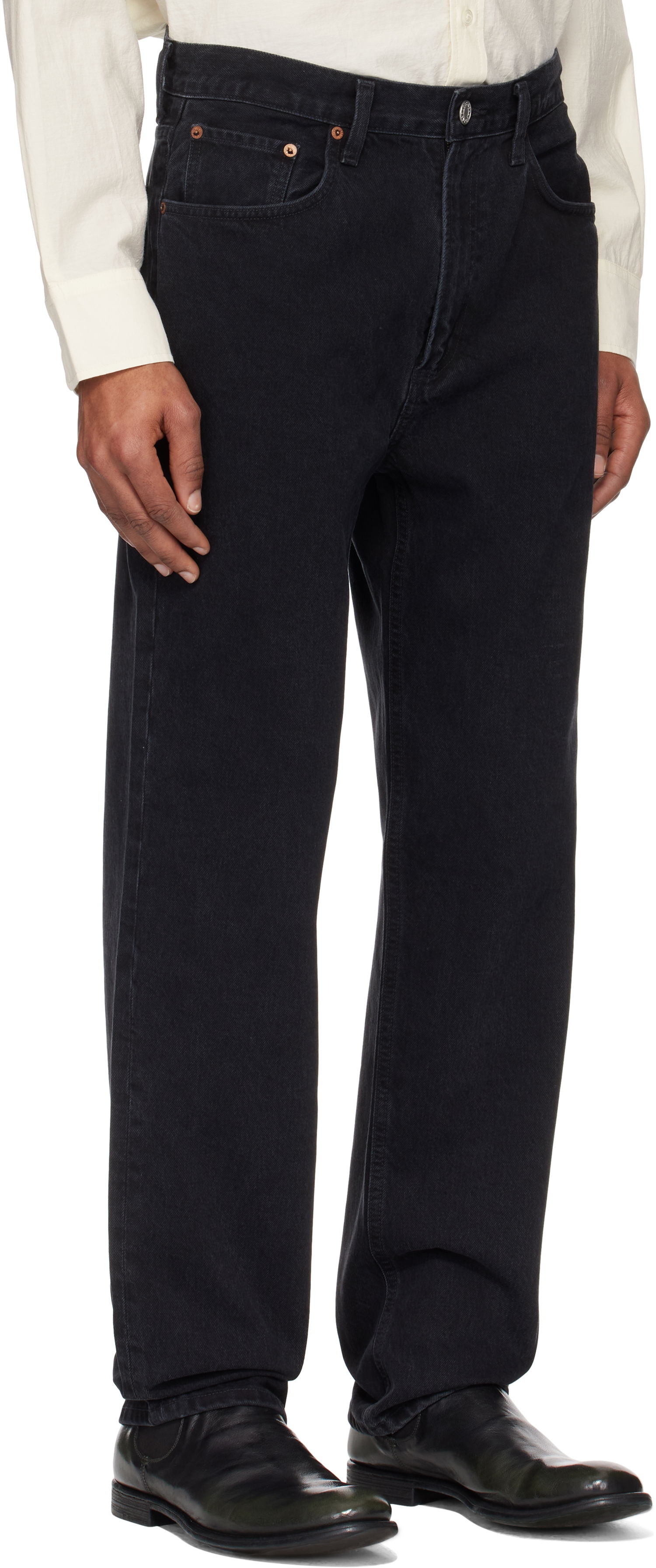 Дънки AGOLDE AGOLDE Waldon Jeans Черно | A673-1683, 1