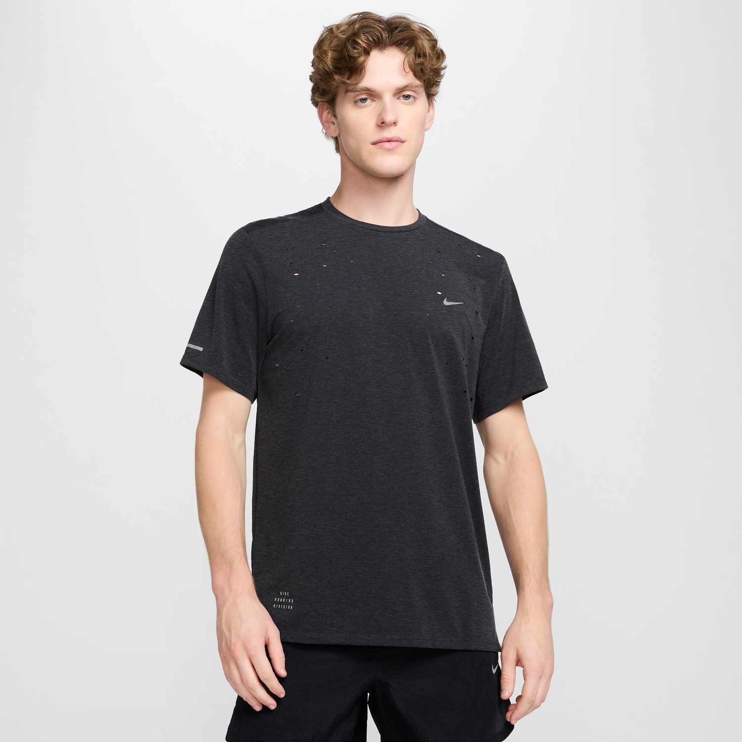 Тениска Nike Running Division Dri-FIT ADV Short-Sleeve T-Shirt Черно | HJ3516-010, 0