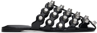 Кецове и обувки Alexander Wang Alexander Wang Rexa Cage Slide Sandals Черно | 30125M014, 0