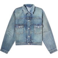 Яке KENZO Stone Bleach Trucker Jacket Stone Dirty Blue Denim Синьо | FD65DV3036B7-DY, 2