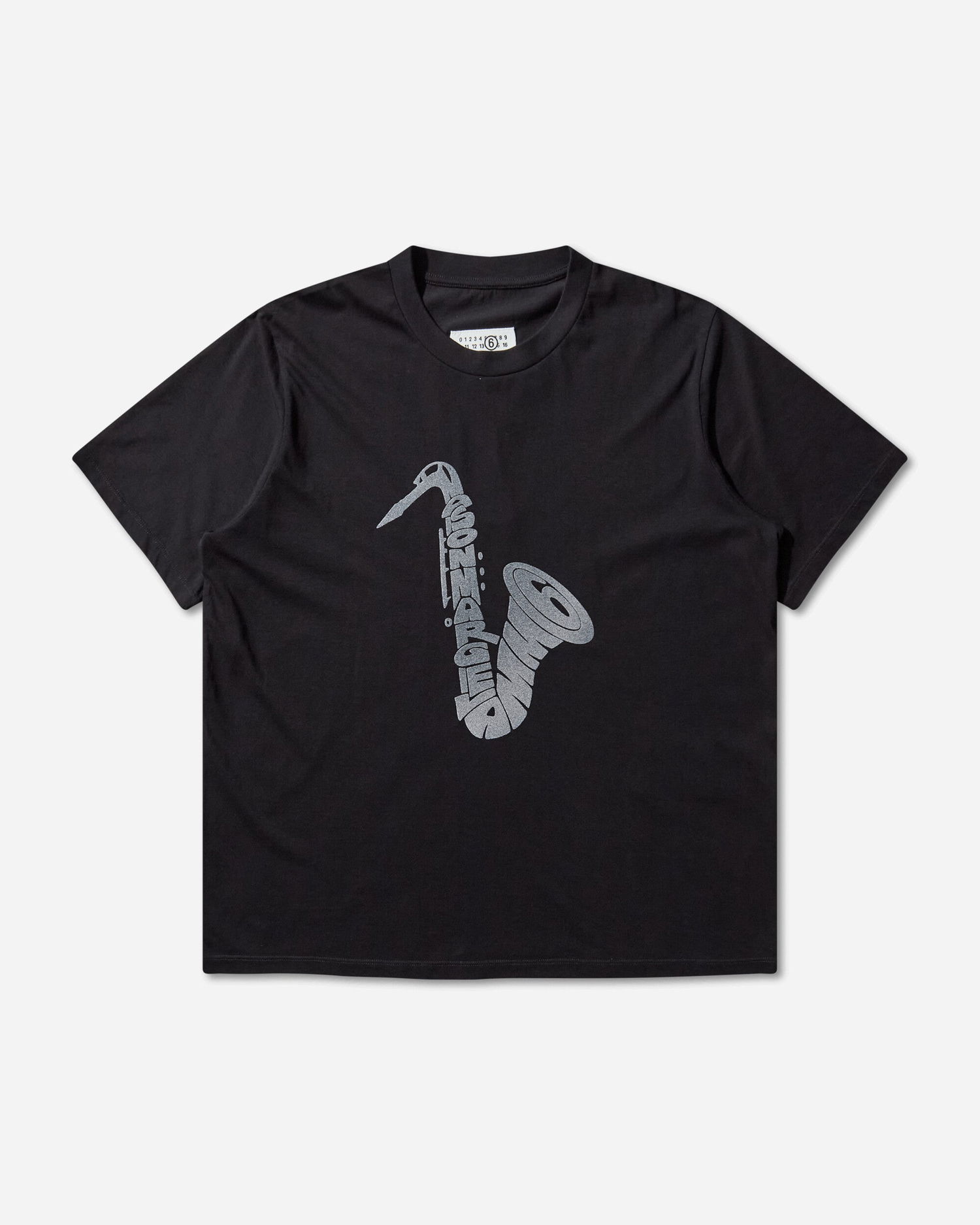 Тениска Maison Margiela Saxophone T-Shirt Черно | SH2GC0032 900, 1