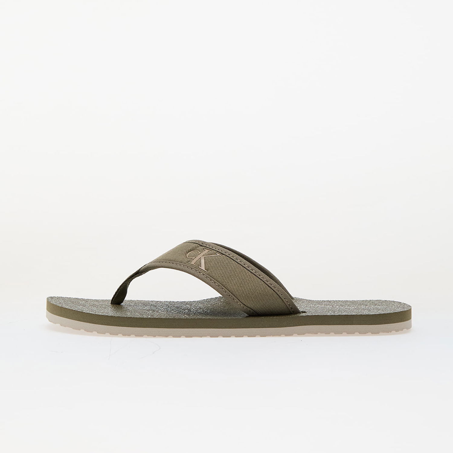 Кецове и обувки CALVIN KLEIN Jeans Thong+ Cv Green Зелено | YM0YM01235 LH9, 0
