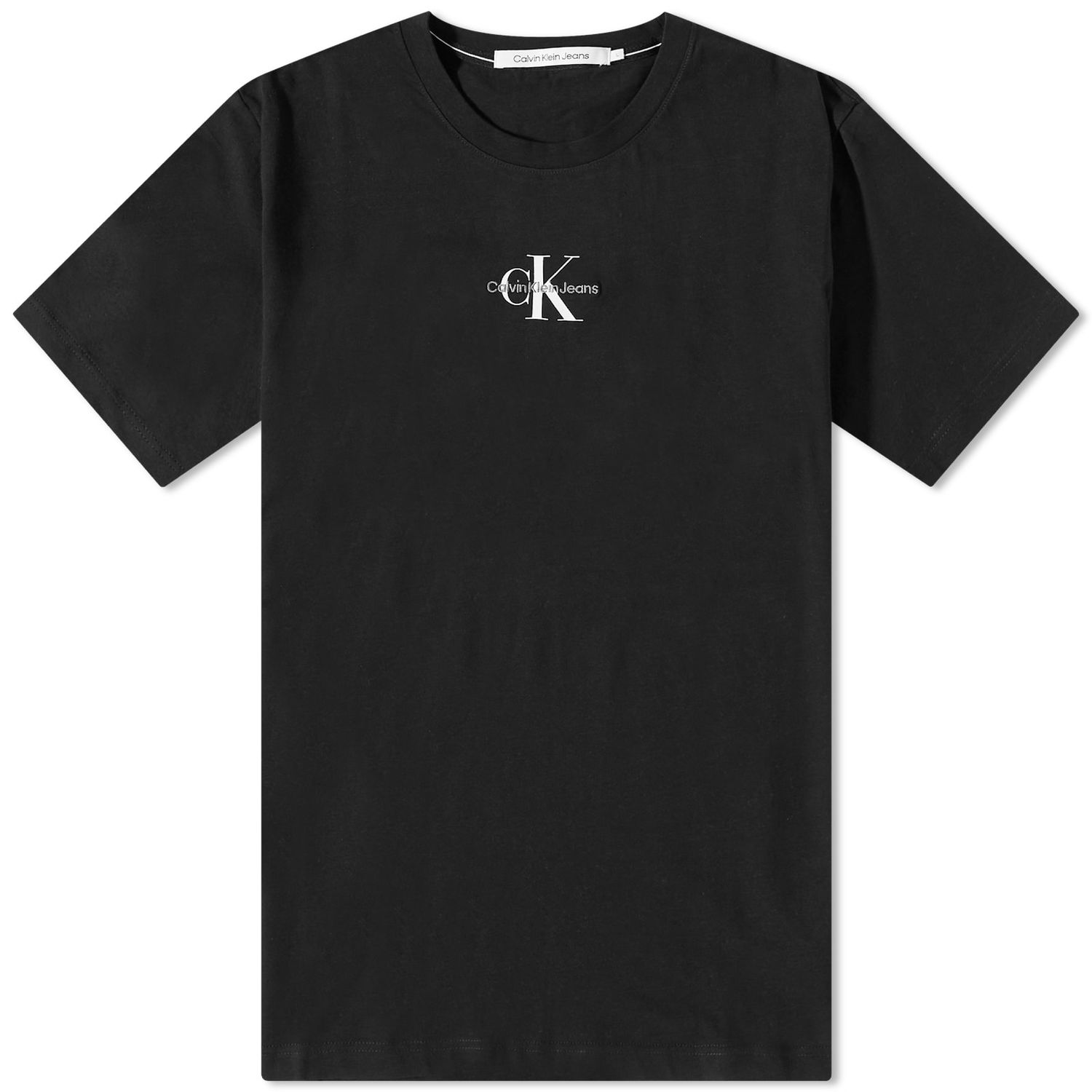Тениска CALVIN KLEIN Monologo Regular Tee Черно | J30J323483BEH, 0