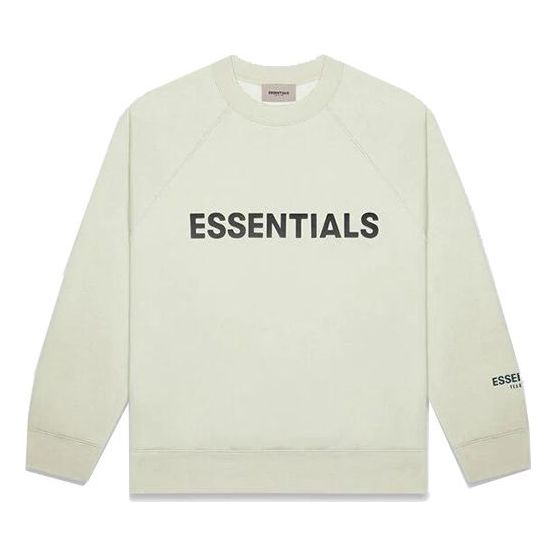 Суитчър Fear of God Essentials Crew Neck Sweatshirt Зелено | FOG-FW20-302