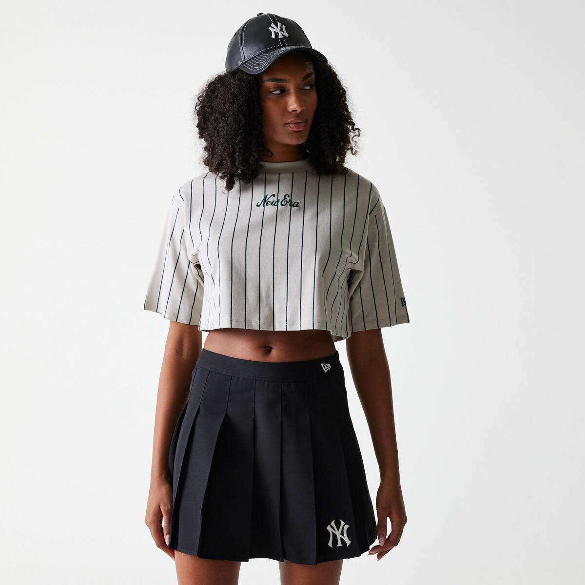 Пола New Era New Era MLB NY Yankees Tennis Skirt Черно | 60684469, 1