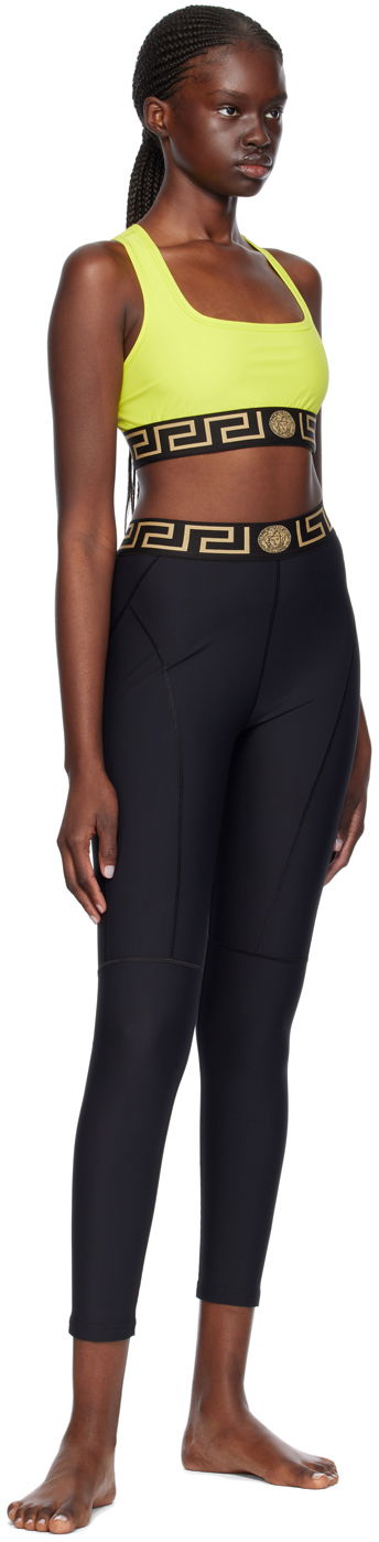 Сутиен Versace Greca Border Sports Bra Жълто | 1004104_1A06229_2Y870, 3