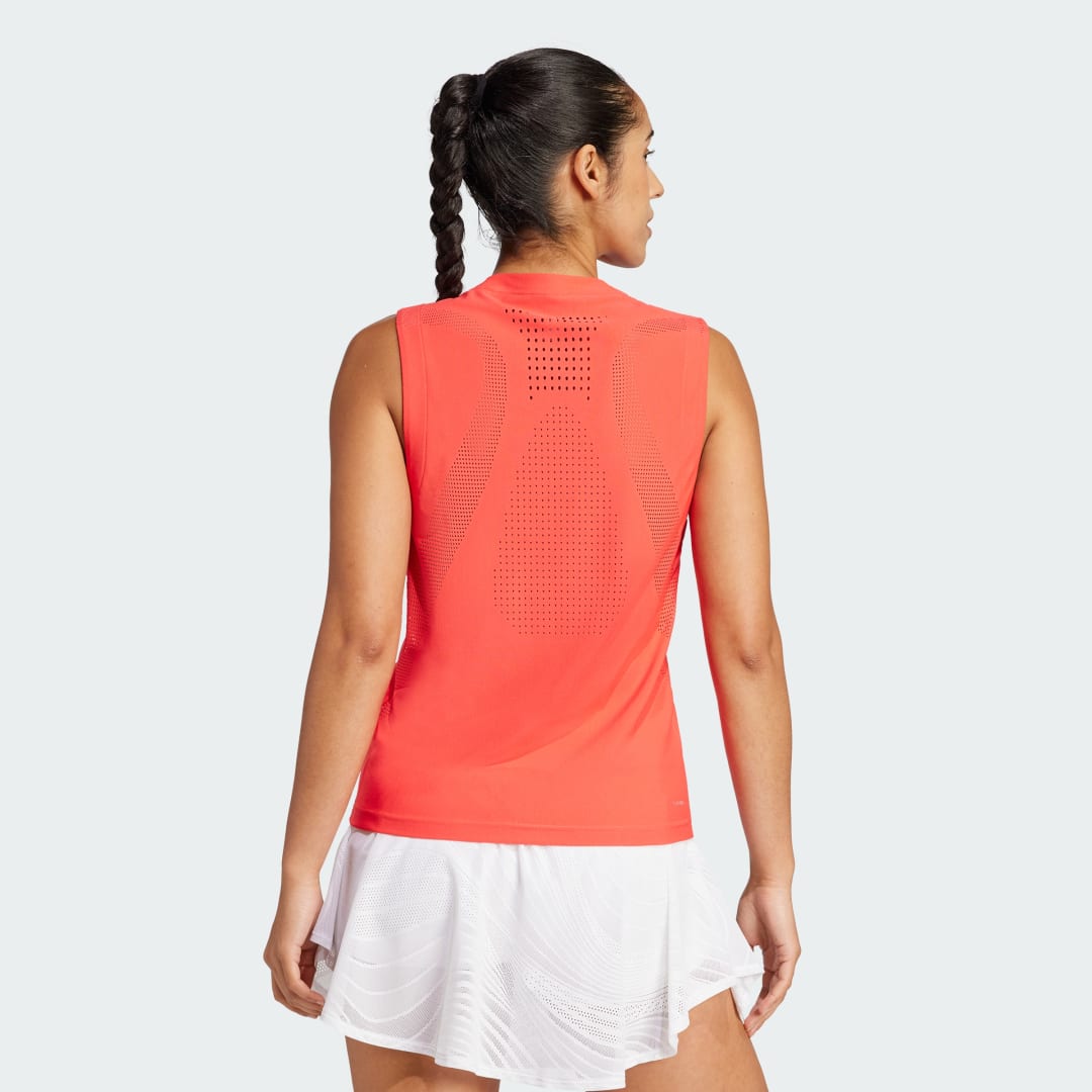Потник adidas Performance Sleeveless Tennis Top Оранжево
 | JE7117, 1