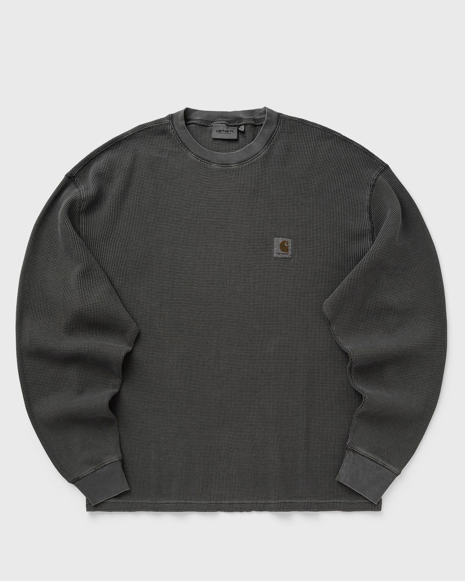 Тениска Carhartt WIP Vista Waffle Long-Sleeve Tee Сиво | I035304-89.GD, 0