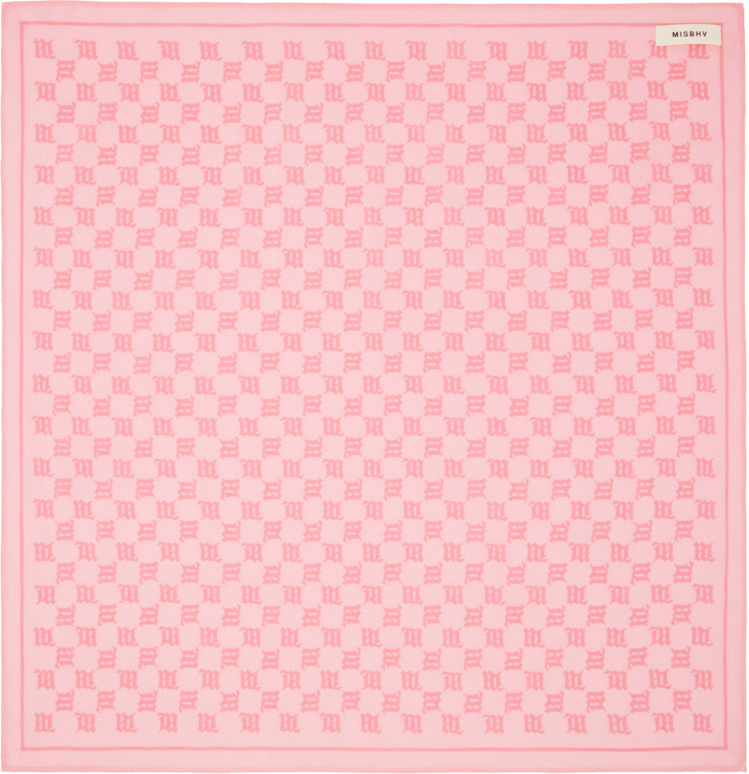 Шал MISBHV Monogram Bandana Scarf Розово | 250EX300, 0
