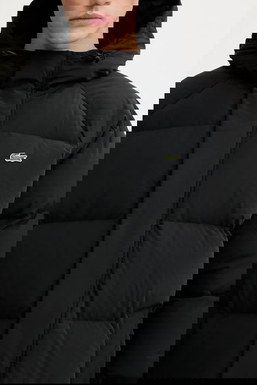 Пухо яке Lacoste Long Hooded Winter Down Coat Черно | BH6162, 3