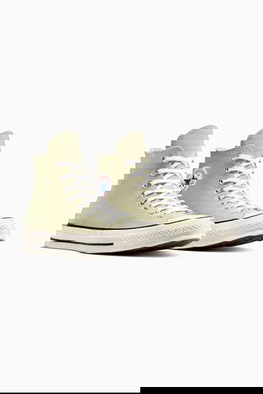 Кецове и обувки Converse Chuck 70 Leather High Top Зелено | A10549C, 5