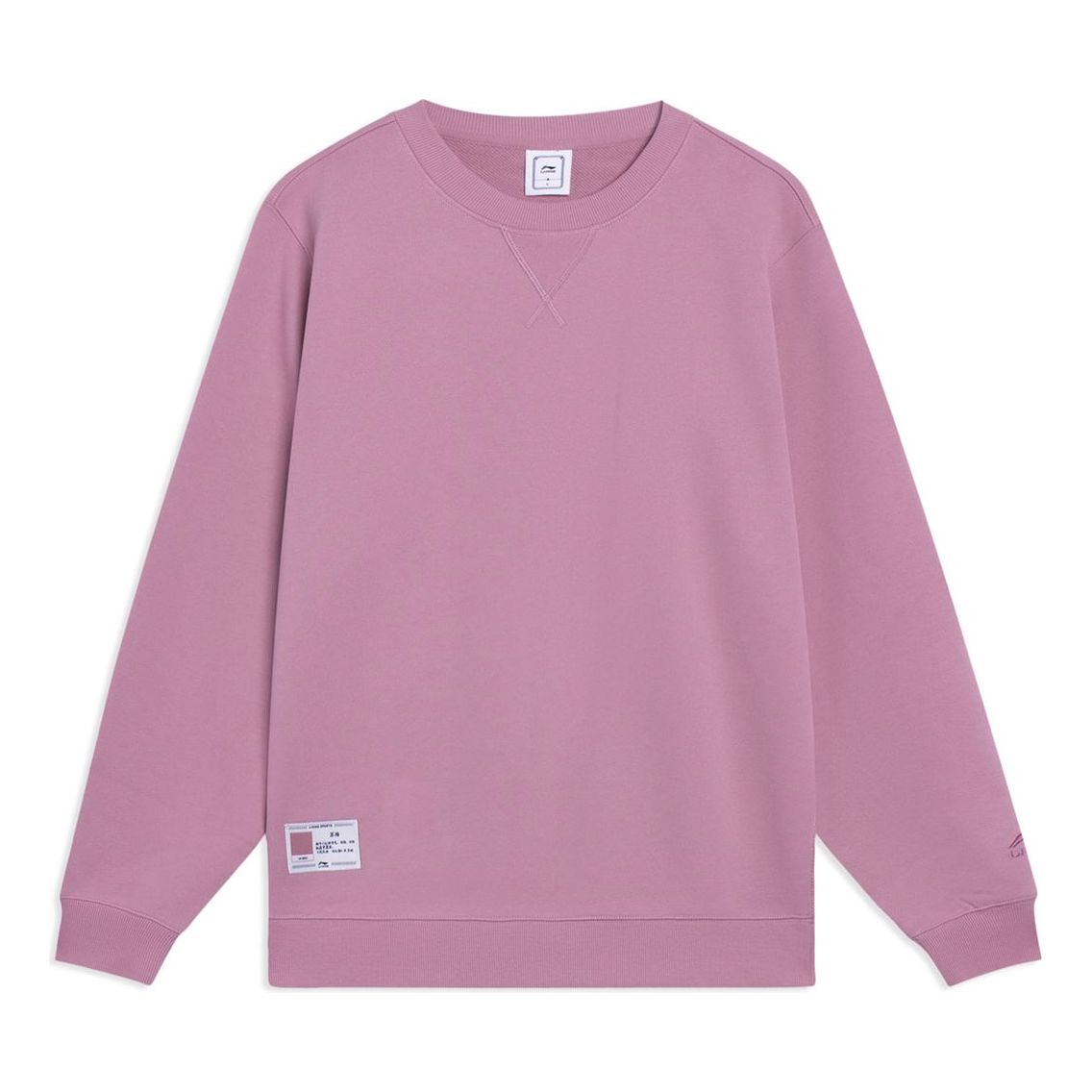 Пуловер Li-Ning Lifestyle Crew Neck Pullover Розово | AWDT073-9, 0