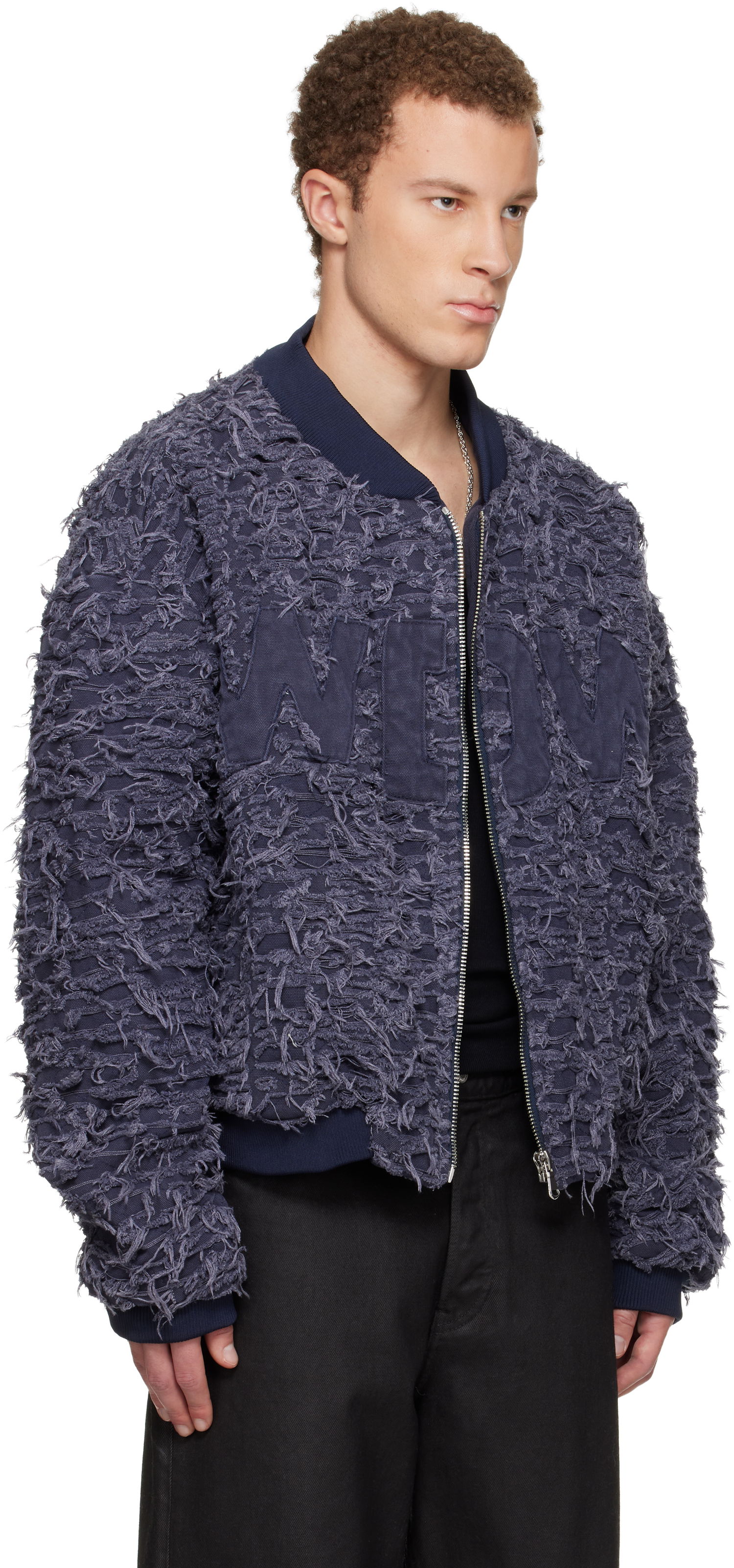 Яке бомбър Who Decides War Husk Bomber Jacket Тъмно синьо | 1131270010FW25, 1