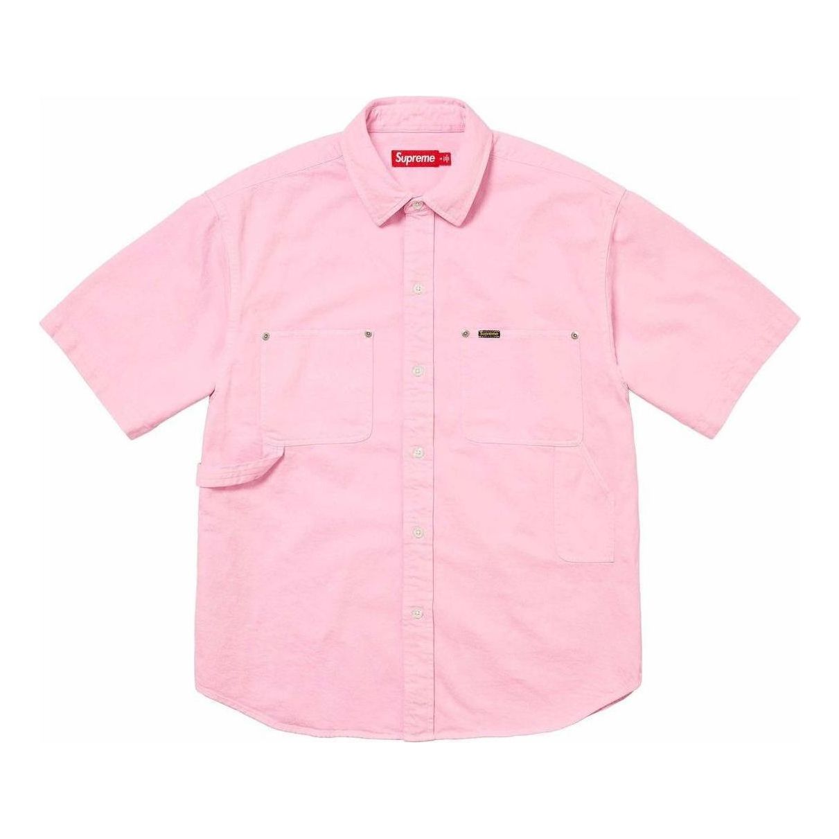 Риза Supreme Loose Fit Shirt Розово | SUP-SS24-151, 0