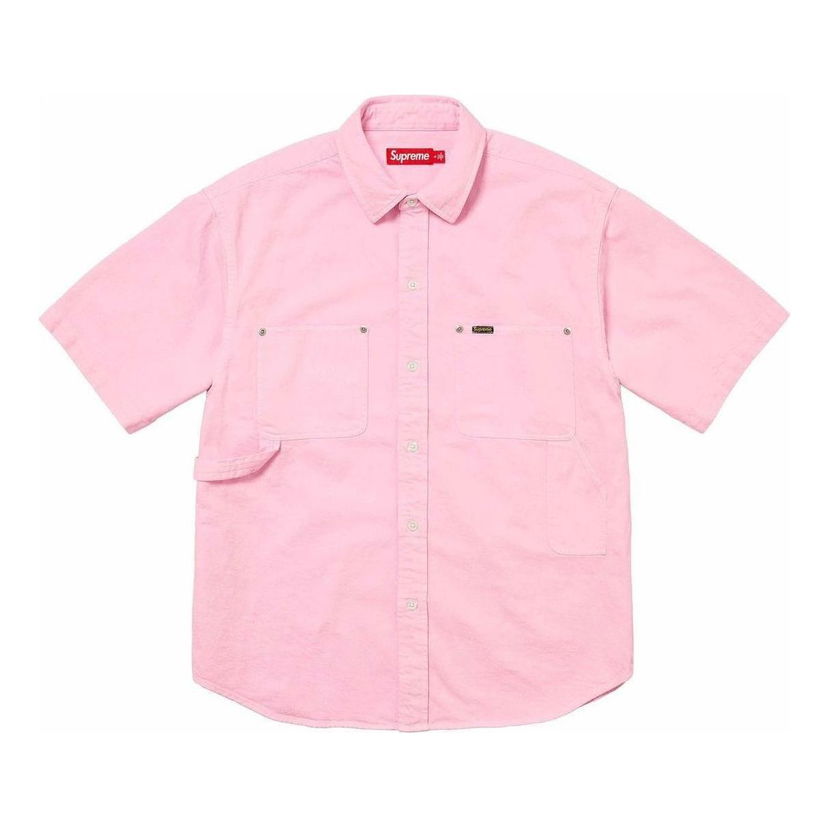 Риза Supreme Loose Fit Shirt Розово | SUP-SS24-151