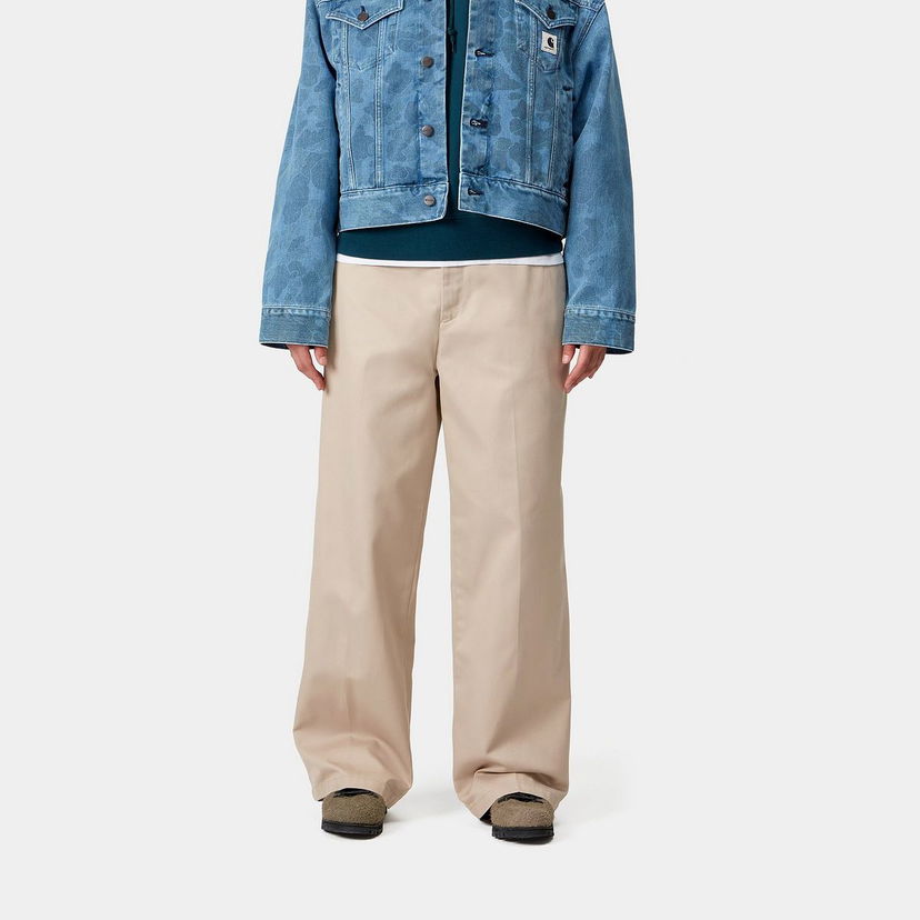 Панталони Carhartt WIP Omak Pants Бежово | I035682_35