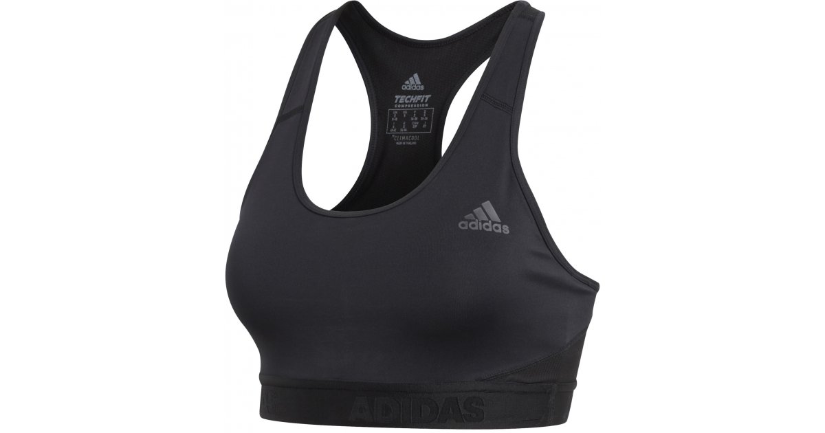 Сутиен adidas Originals Don't Rest Alphaskin Bra Черно | cf6599, 1