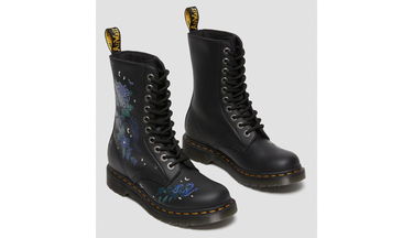 Кецове и обувки Dr. Martens 1490 Pascal Mystic Floral Leather Mid-calf Черно | DM27660001, 3